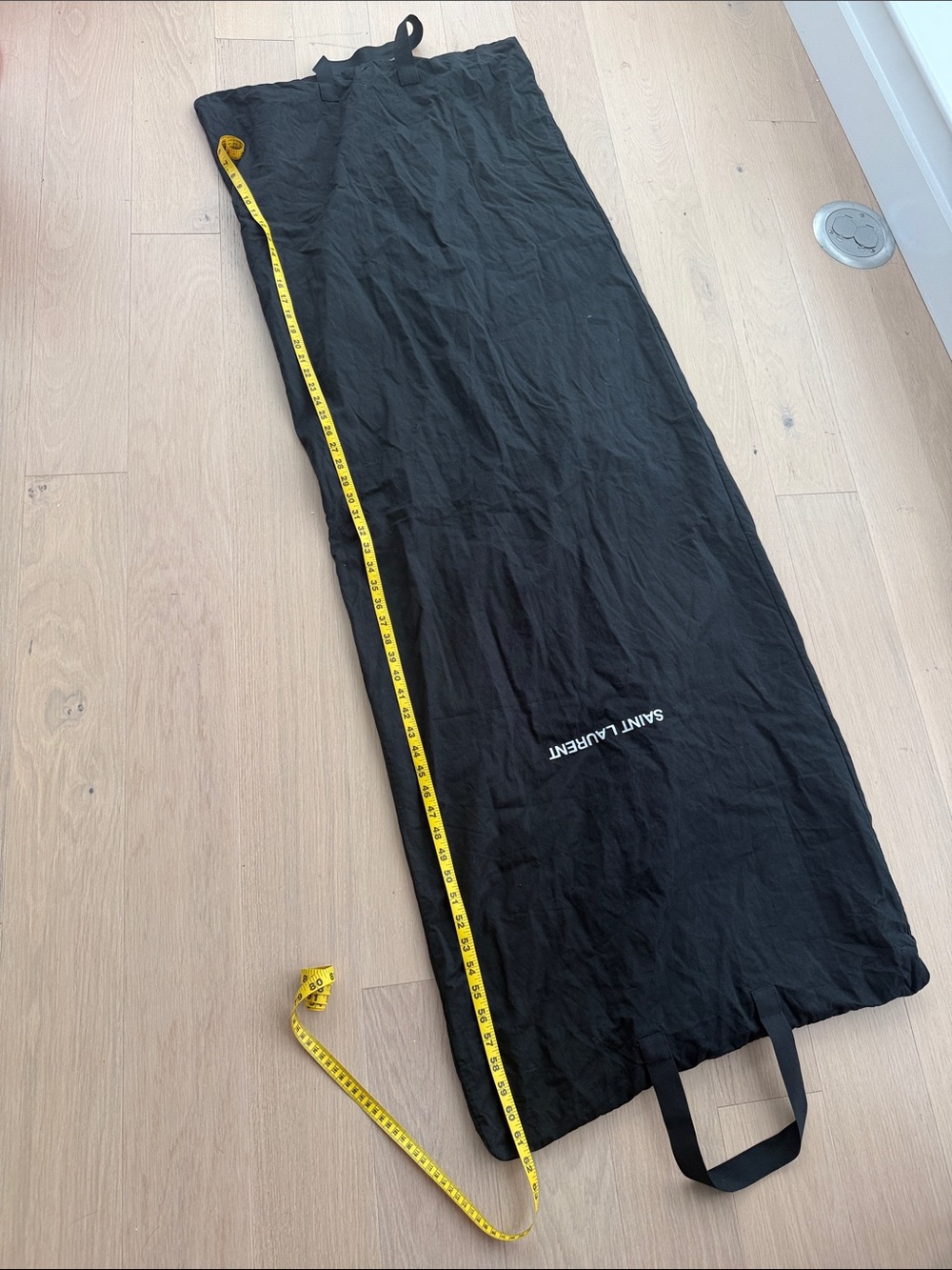 Saint Laurent Black Garment Bag - Picture 3 of 7